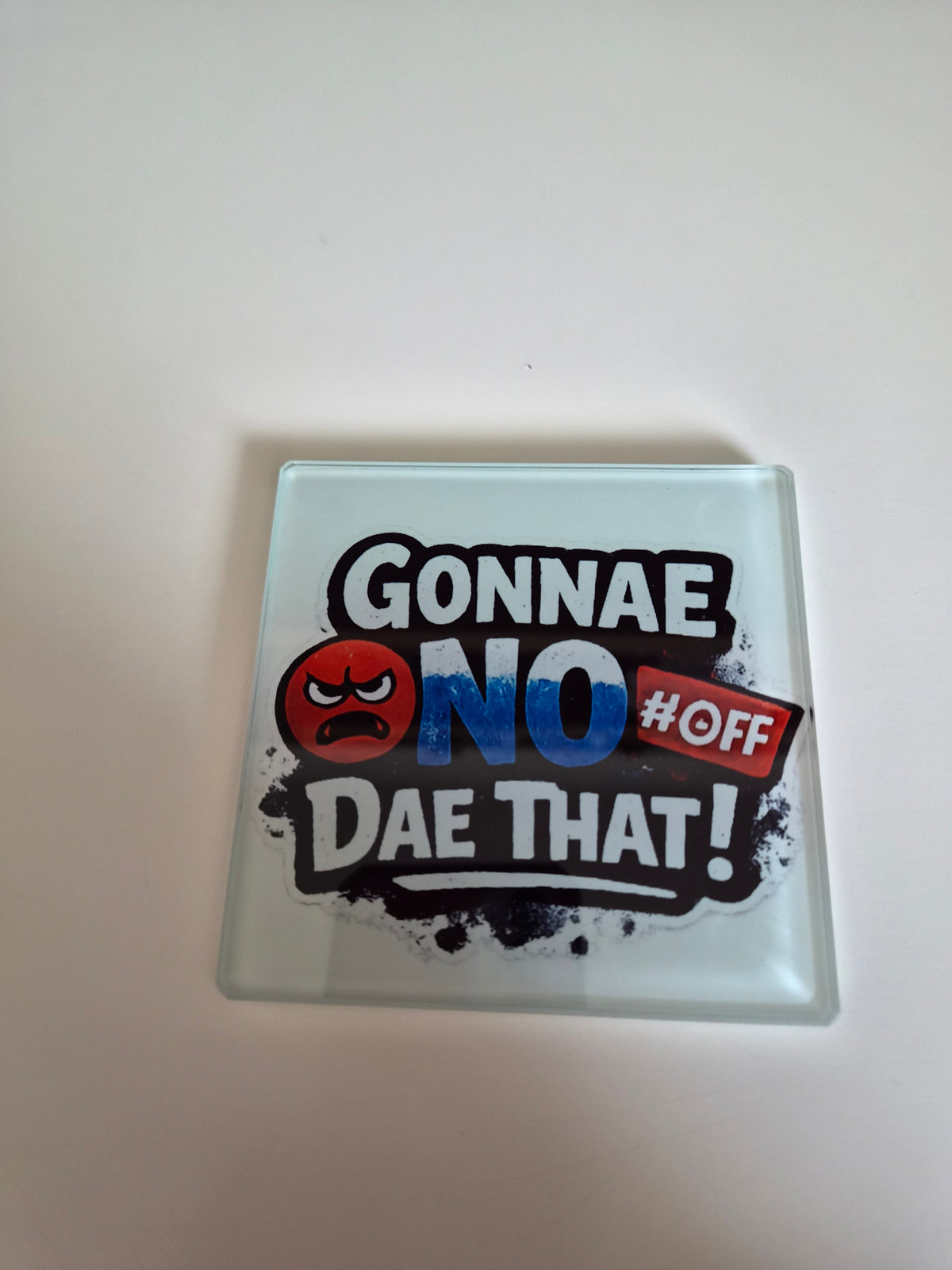 Scottish Patter Glass Coasters