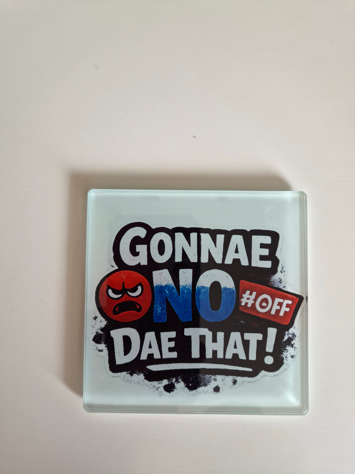 Scottish Patter Glass Coasters